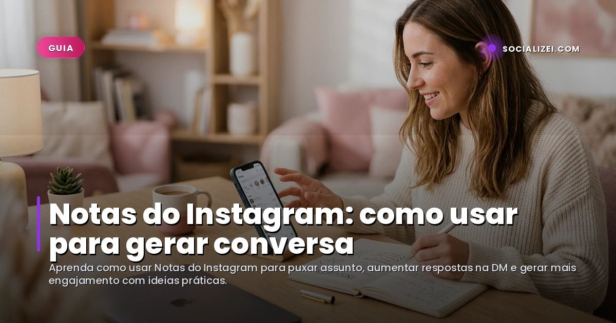 Notas do Instagram: como usar para gerar conversa