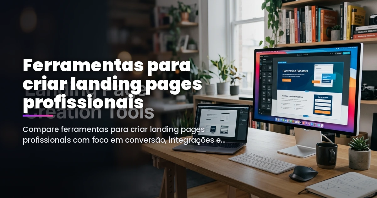 Ferramentas para criar landing pages profissionais