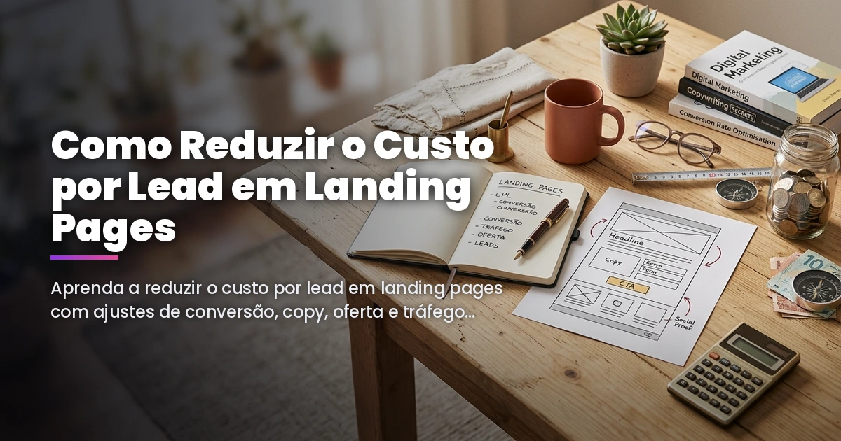 Como Reduzir o Custo por Lead em Landing Pages